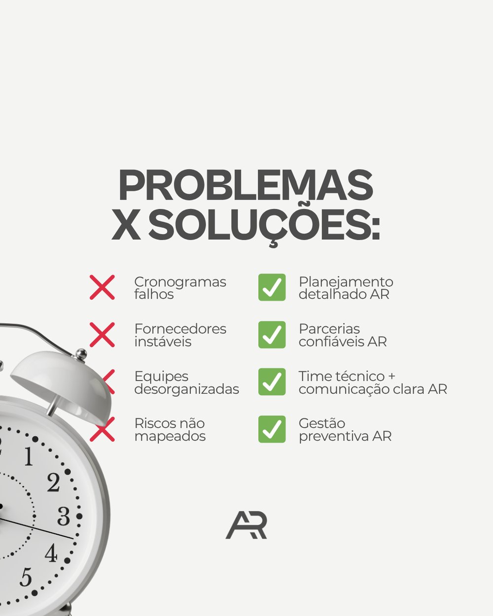 Post AR Execuções no Instagram